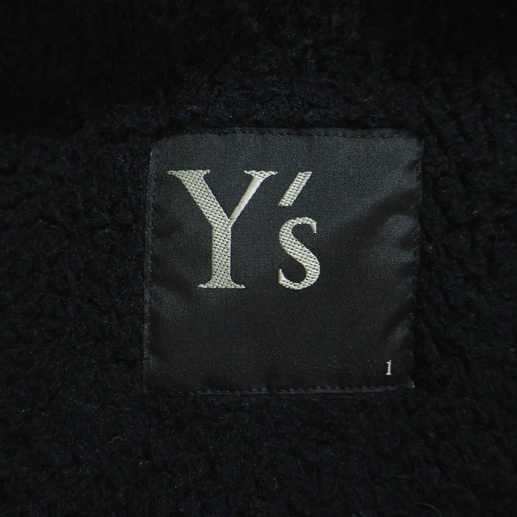 Y's(ワイズ) 20AW コットンツイル YR-C07-010 ロングコート ブラック レディース