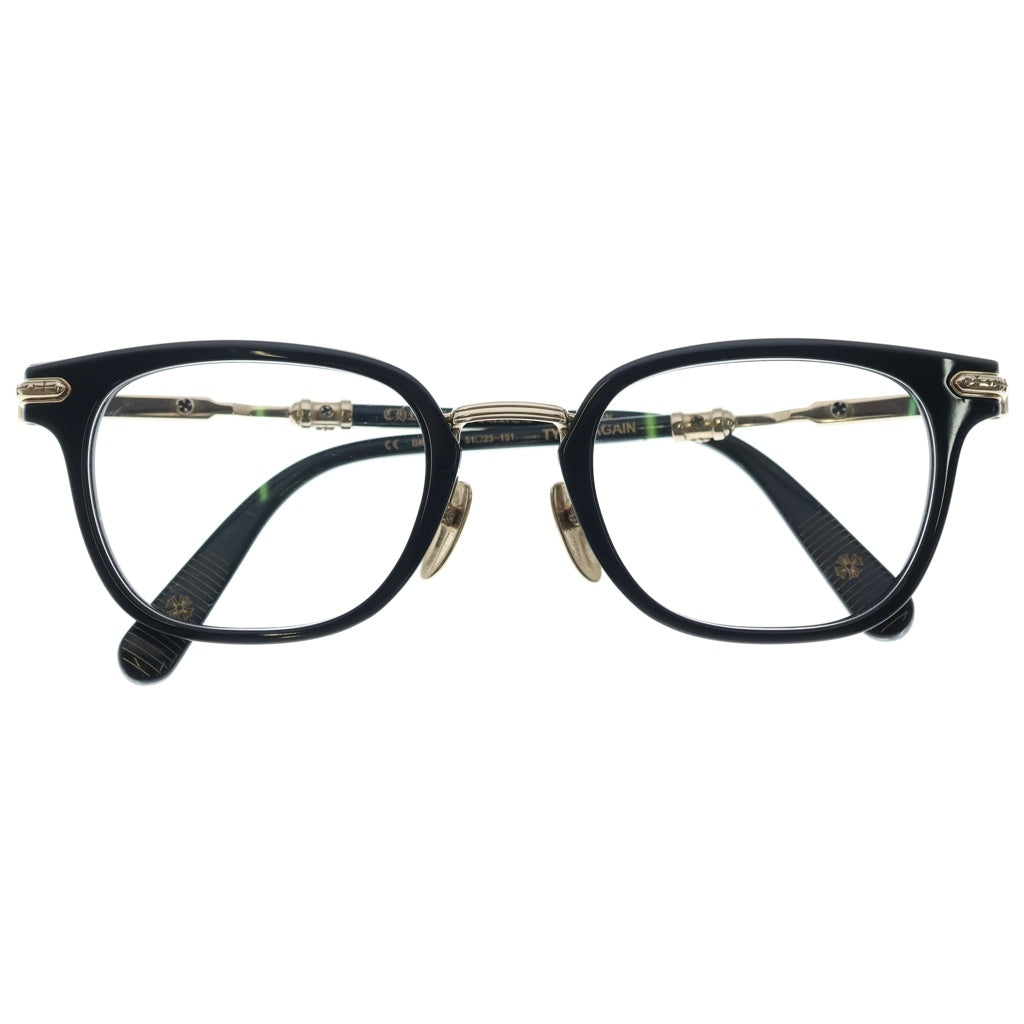CHROME HEARTS(クロムハーツ) TYCOXAGAIN コンビネーションフレーム サングラス メガネ ブラック/ゴールド