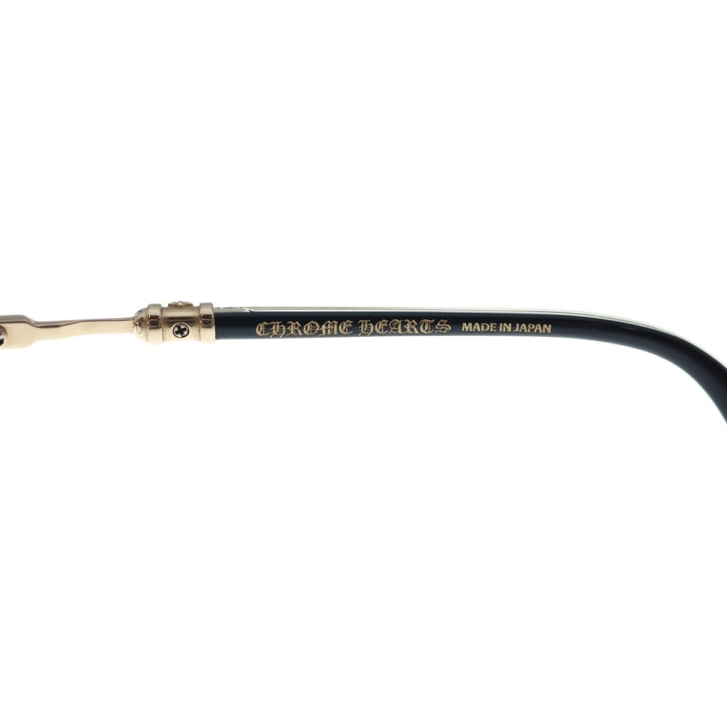CHROME HEARTS(クロムハーツ) TYCOXAGAIN コンビネーションフレーム サングラス メガネ ブラック/ゴールド