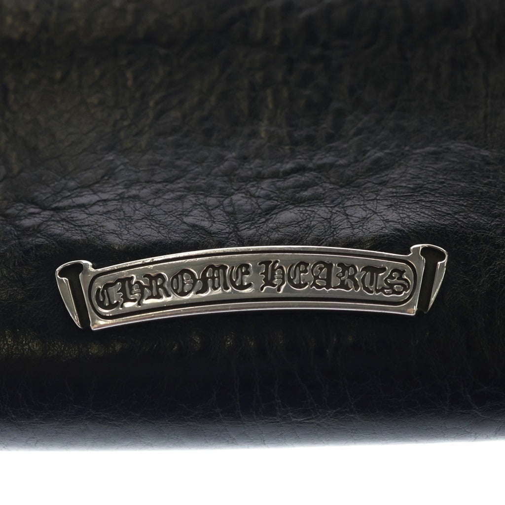 CHROME HEARTS(クロムハーツ) REC F ZIP フィリグリープラス ラウンドジップ長財布 ウォレット ブラック