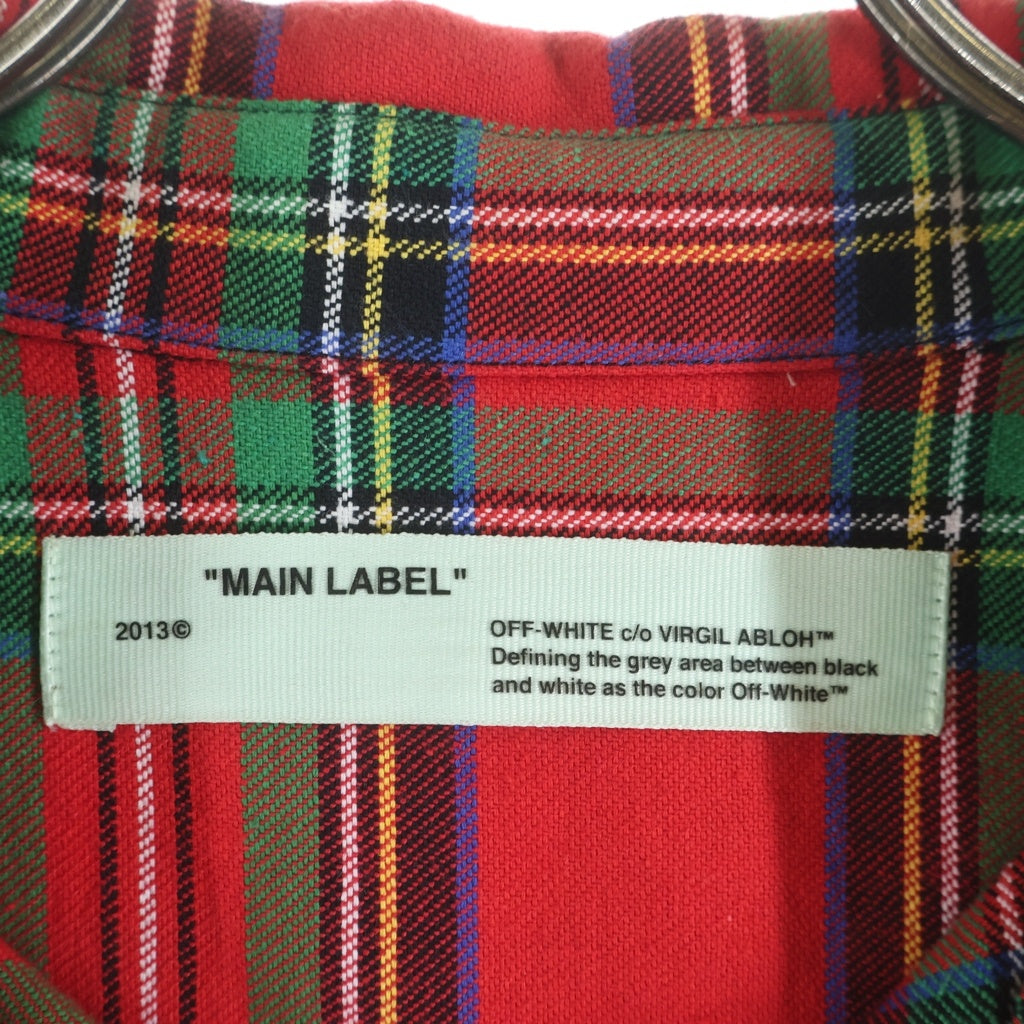 OFF-WHITE(オフホワイト) 18SS Flannel Check Shirt ダイアゴナル