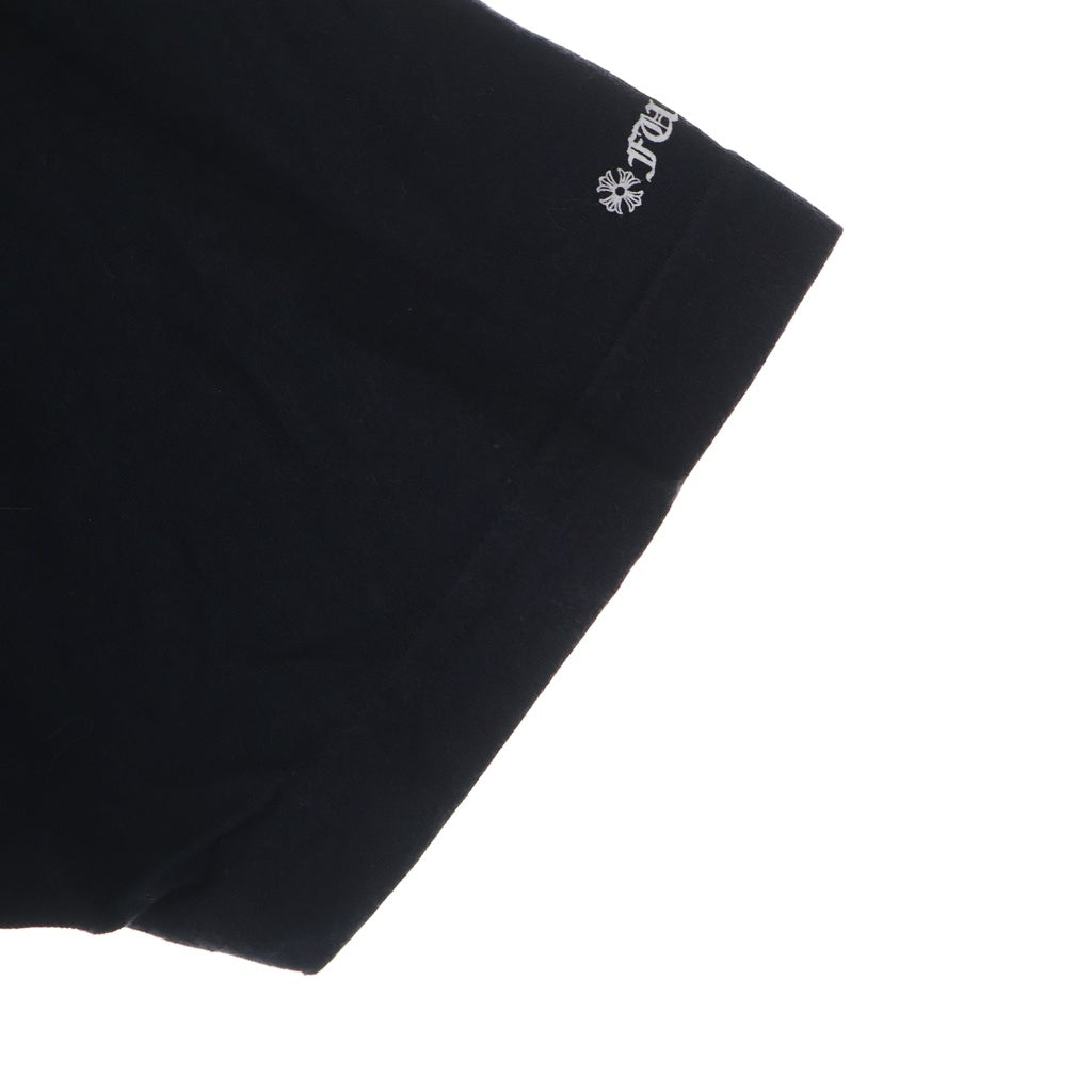 CHROME HEARTS(クロムハーツ) HORSESHOE S/S TEE ホースシュープリント ポケット半袖Tシャツ カットソー ブラック