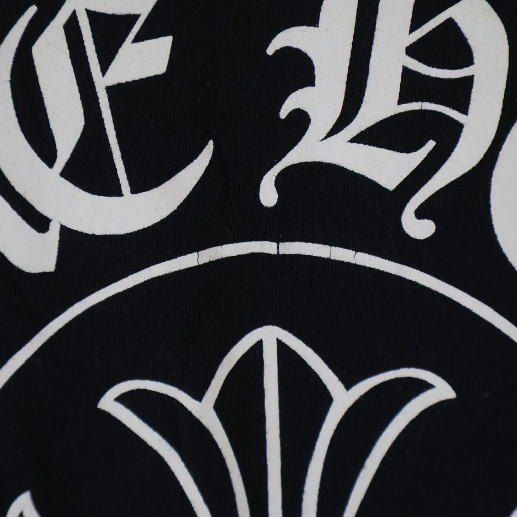 CHROME HEARTS(クロムハーツ) HORSESHOE S/S TEE ホースシュープリント ポケット半袖Tシャツ カットソー ブラック