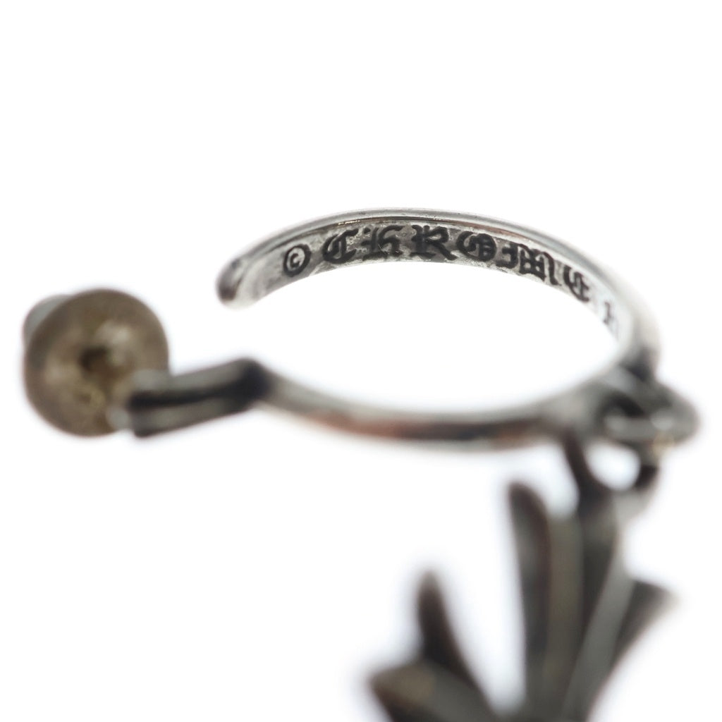 CHROME HEARTS(クロムハーツ) TINY CH CROSS タイニーCHクロス フープピアス シルバー BCA115