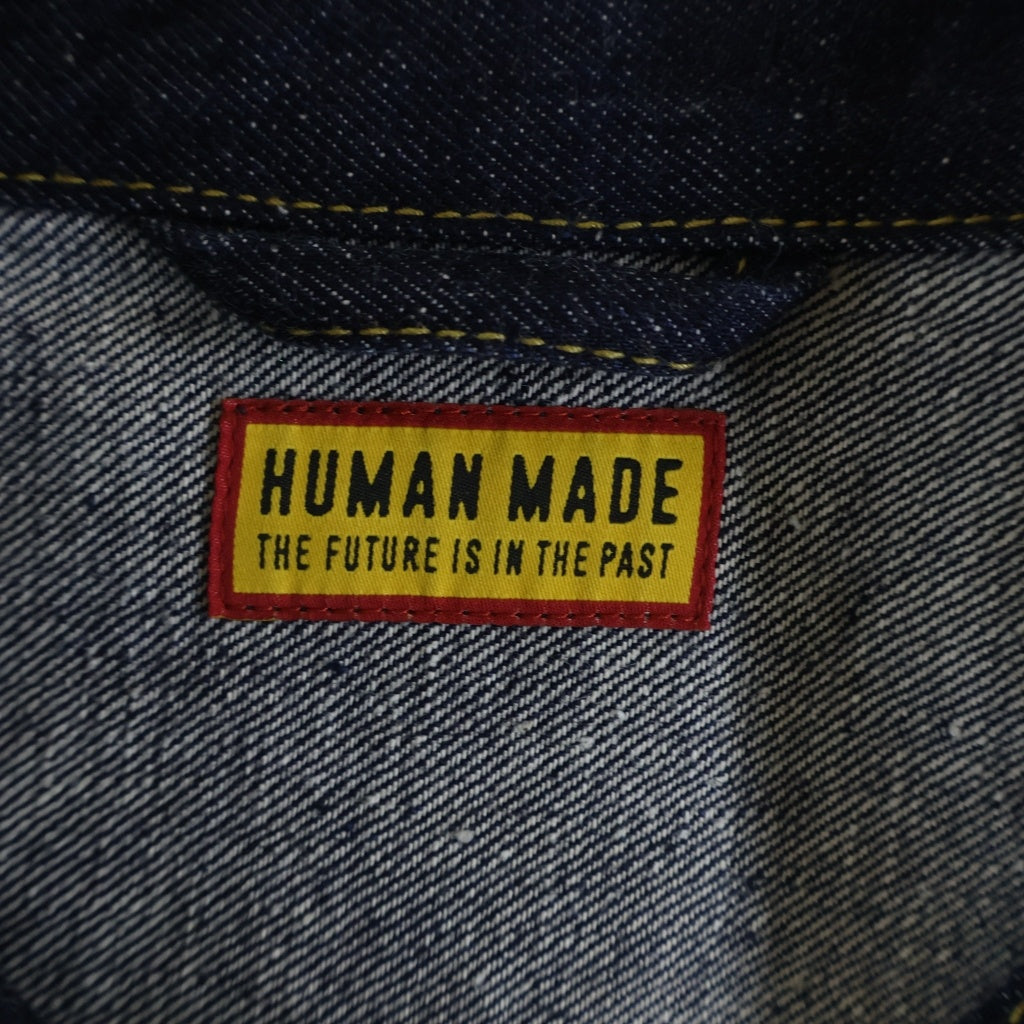 HUMAN MADE(ヒューマンメイド) DENIM WORK JACKET PAST デニム ワーク ジャケット HM30JK001 インディゴ