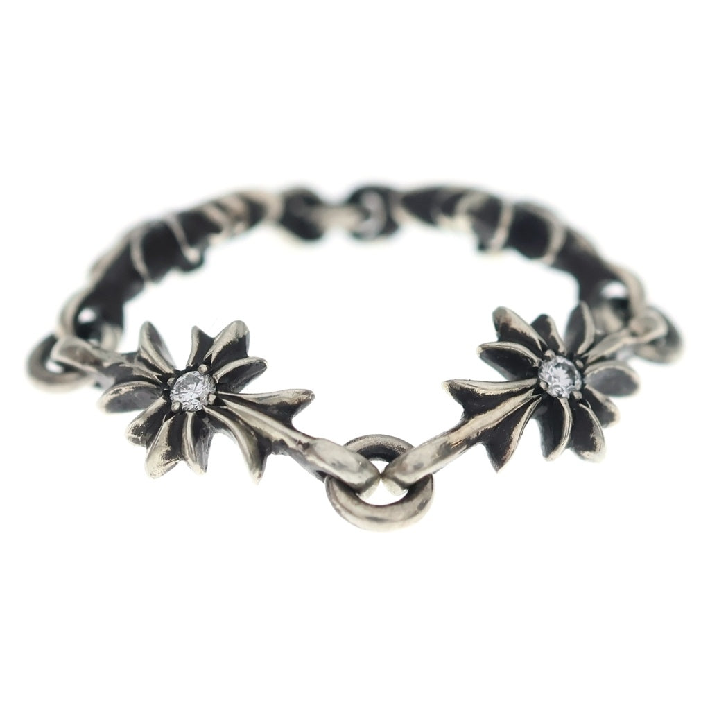 CHROME HEARTS(クロムハーツ) TNY E CH PLS DIA タイニーE CHプラス ダイヤ リング シルバー