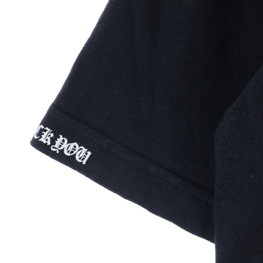 CHROME HEARTS(クロムハーツ) OLD CH T-SHIRT オールド ネックロゴ ダガープリント 半袖Tシャツ ブラック