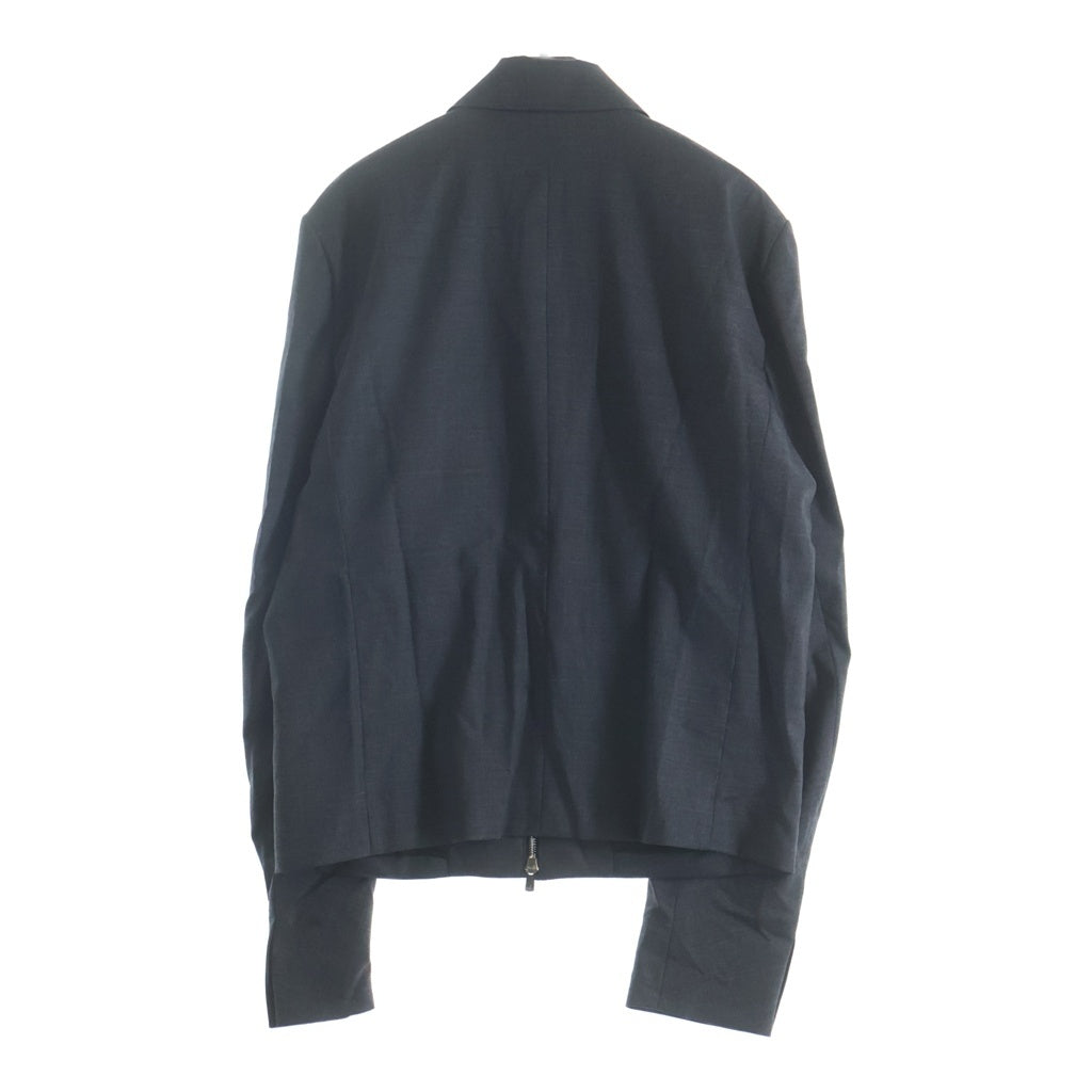NO BRAND(ノーブランド) FRACTION 26SS Lou R Jacket ウール ジャケット グレー