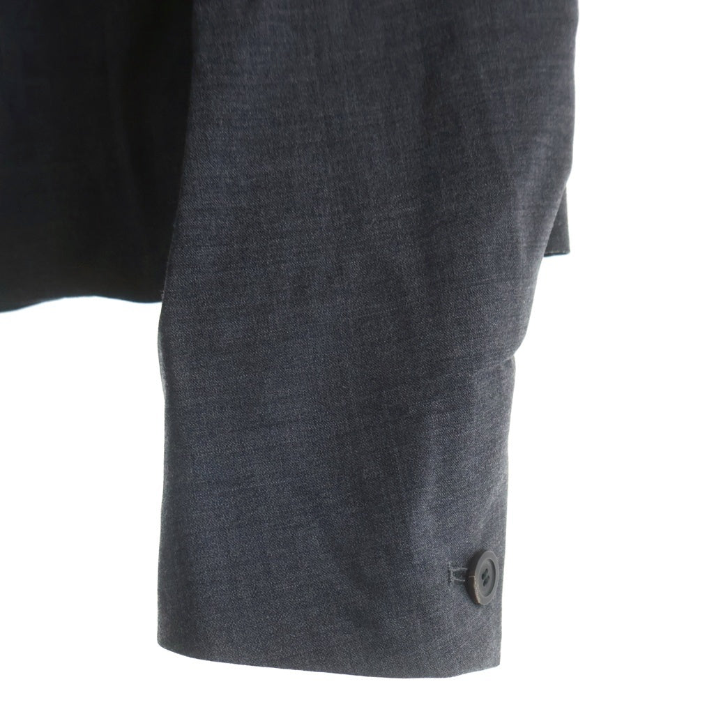 NO BRAND(ノーブランド) FRACTION 26SS Lou R Jacket ウール ジャケット グレー