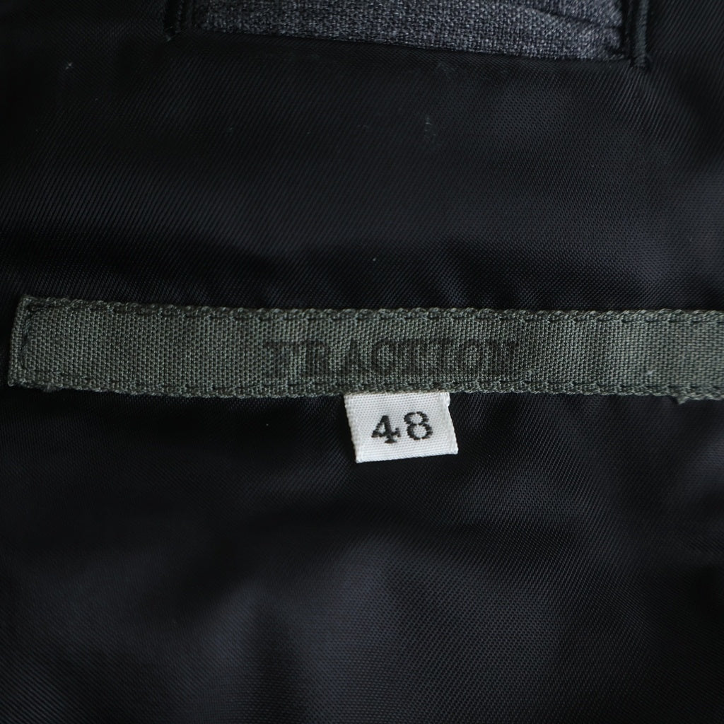 NO BRAND(ノーブランド) FRACTION 26SS Lou R Jacket ウール ジャケット グレー
