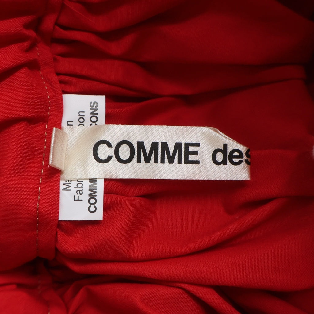 COMME des GARCONS(コムデギャルソン) 25SS ひざ丈 チュールスカート GO-S008 レッド レディース