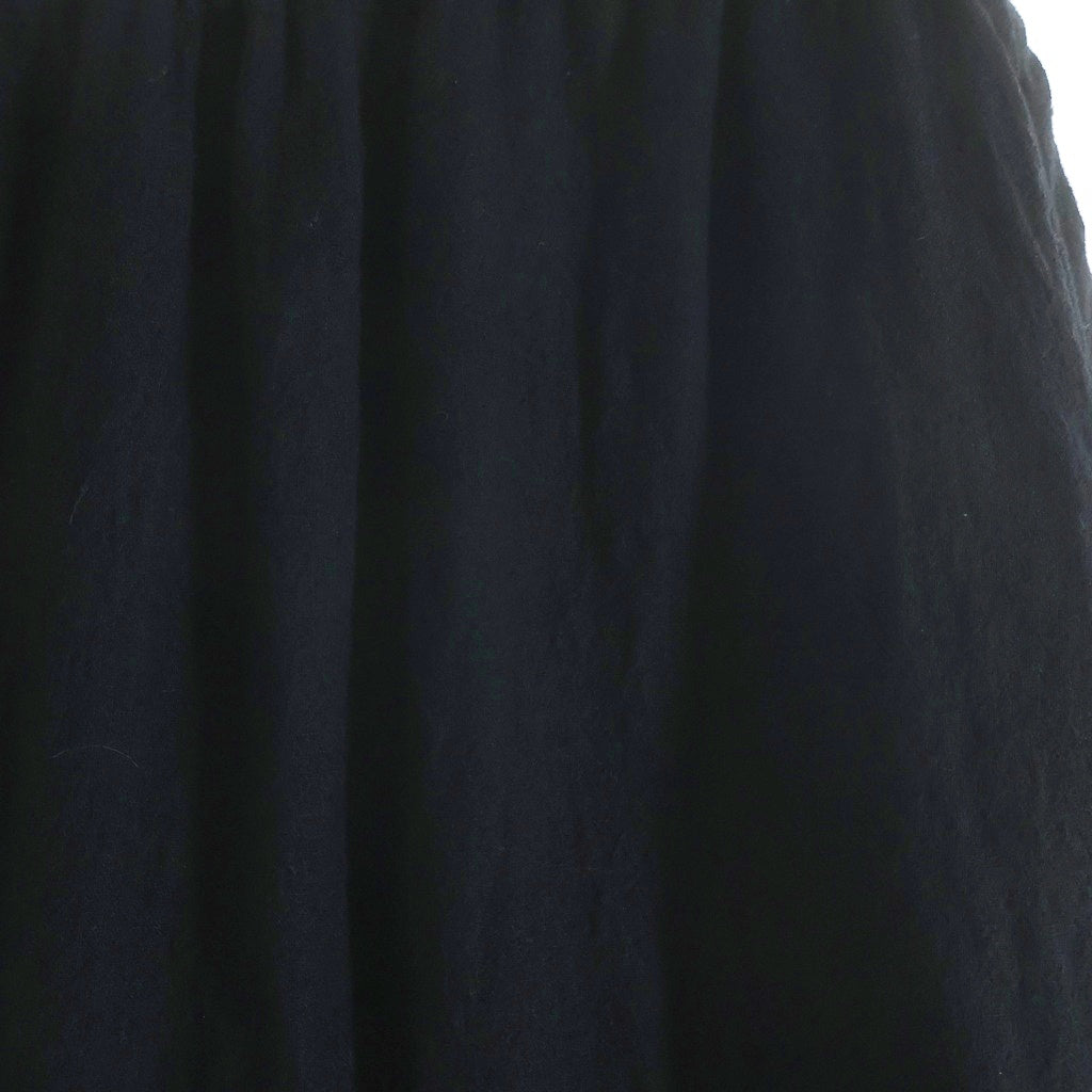 NOIR KEI NINOMIYA(ノワール ケイニノミヤ) 25AW ウールナイロンミルドスカート 3P-S007 ウールスカート ブラック レディース