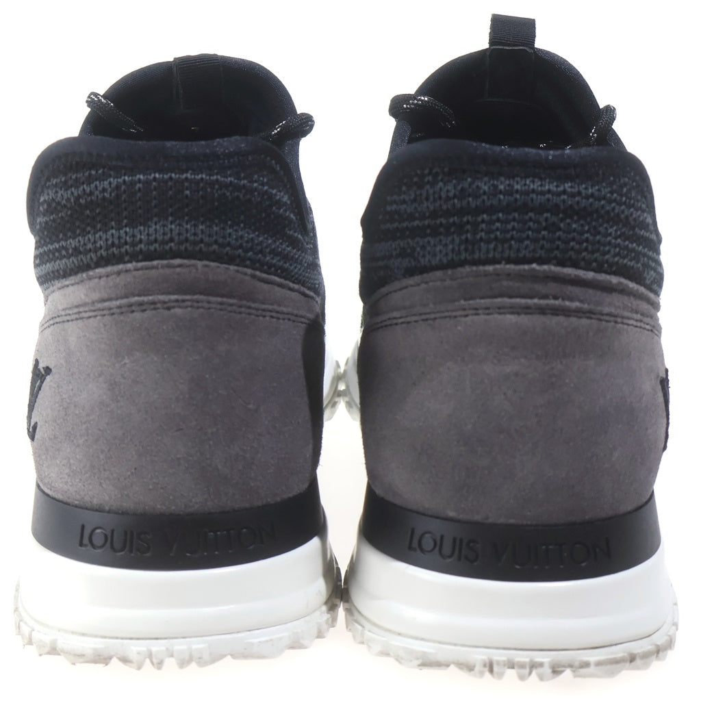 LOUIS VUITTON(ルイヴィトン) Run Away Trainers ランアウェイトレーナー メタリック スウェード ローカットスニーカー グレー