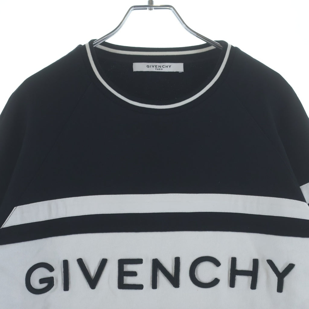 GIVENCHY(ジバンシィ) 19SS Front Logo Sweat BMJ01430AF フロントロゴ スウェット ブラック