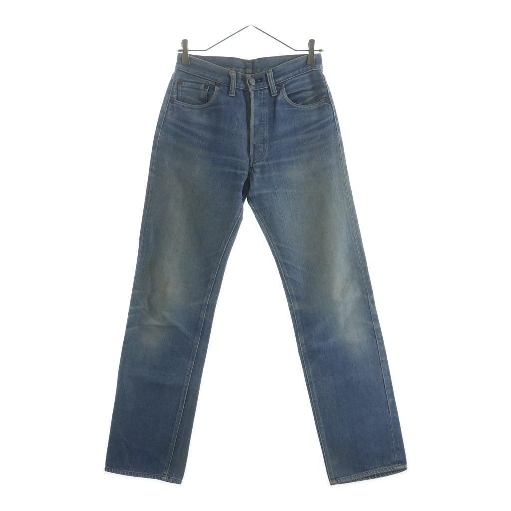 Levi's(リーバイス) 70s VINTAGE 66前期 ボタン裏6 バックポケット裏シングル ストレートパンツ インディゴ