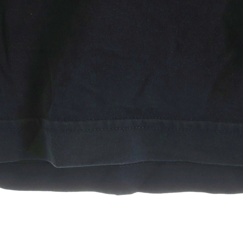 FENDI(フェンディ) ロゴプリント クルーネック半袖Tシャツカットソー ブラック FY0894 AE06