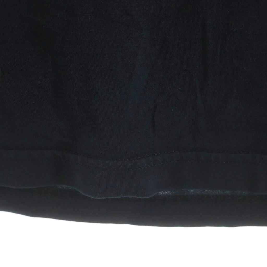 FENDI(フェンディ) 猫目 総柄 クルーネック半袖Tシャツカットソー ブラック FY0894 ACN9
