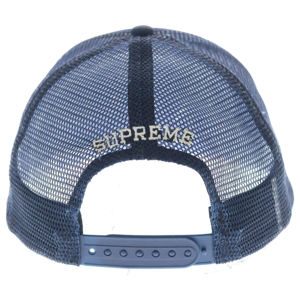 SUPREME(シュプリーム) 25SS SMD 5Panel Mesh トラッカーメッシュキャップ ネイビー