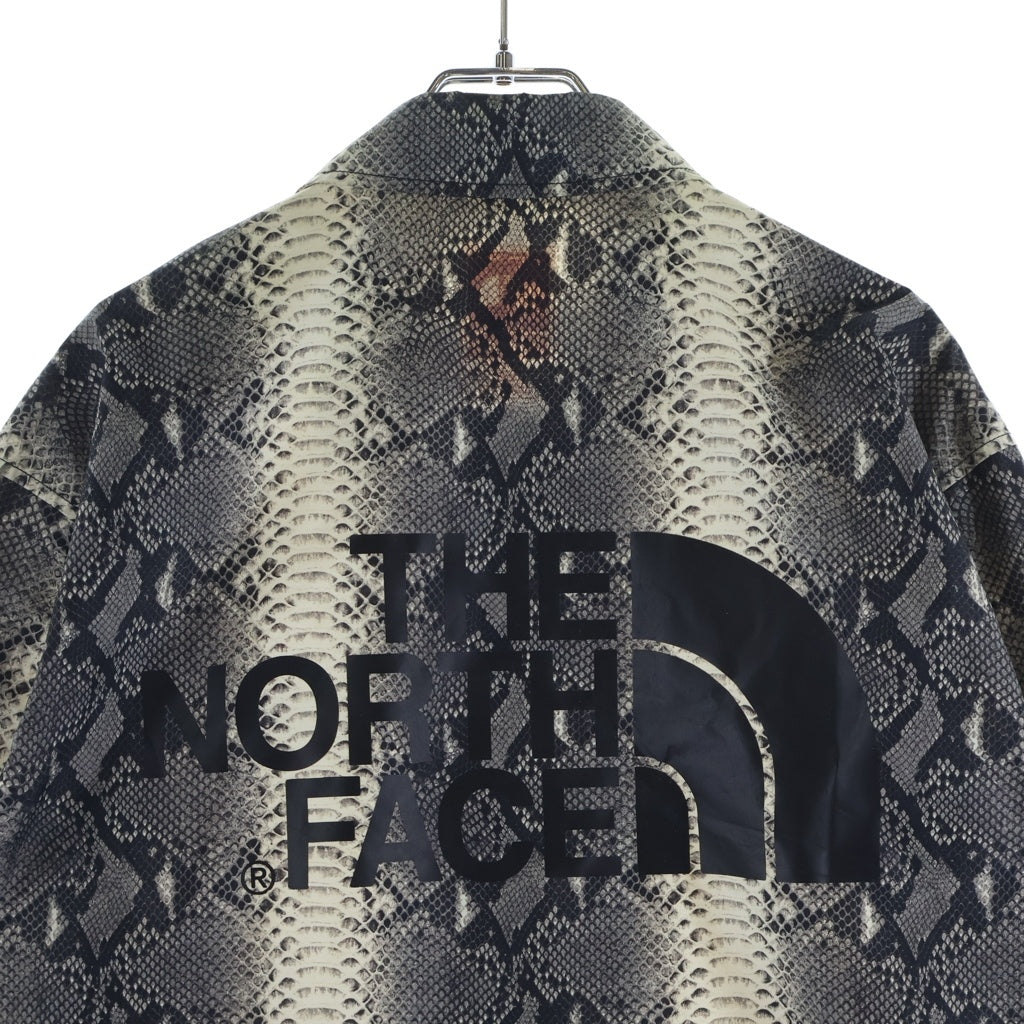 SUPREME(シュプリーム) 18AW Snakeskin Taped Seam Coaches Jacket ザ ノースフェイス スネークスキン テープド シーム コーチジャケット グレー NP11803I
