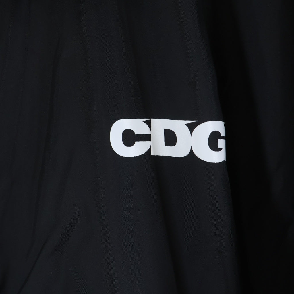 CDG(シーディージー) 24SS 胸 バックロゴ CDG COACH JACKET SZ-J029 コーチジャケット ブラック