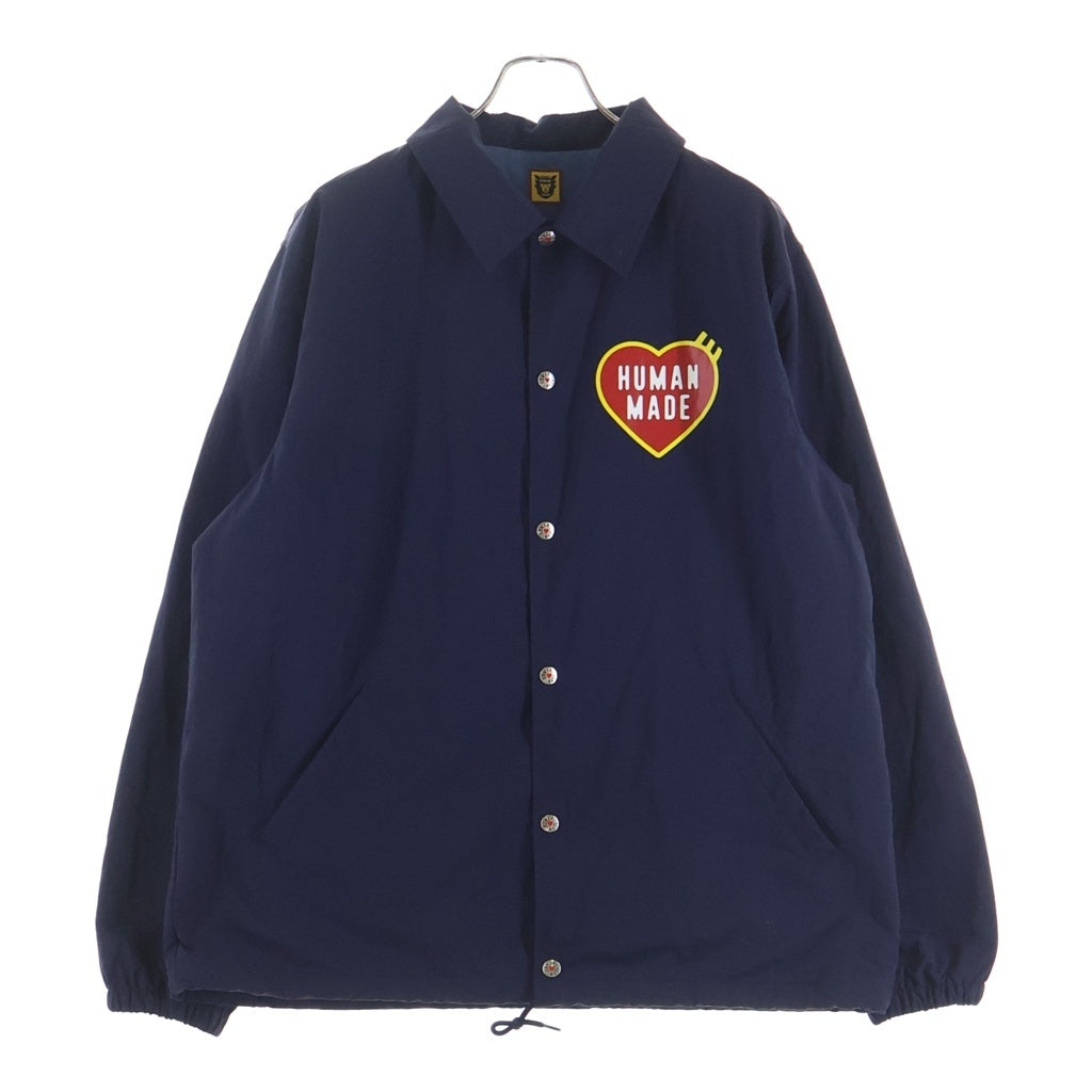 HUMAN MADE(ヒューマンメイド) 25SS COACH JACKET ロゴ ナイロン コーチジャケット ネイビー