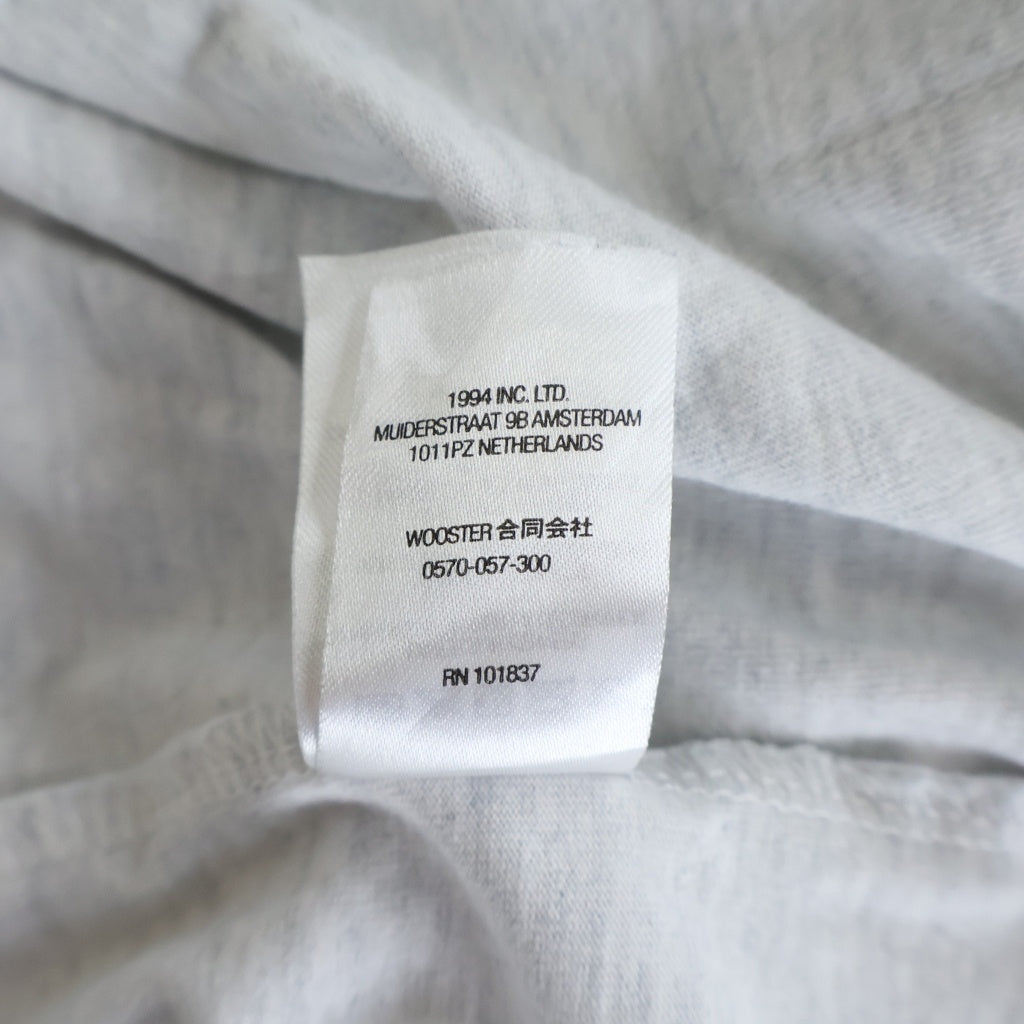 SUPREME(シュプリーム) 21AW Plaid Sleeve L/S Top フットボール フランネルシャツ切替 ロングスリーブカットソー グレー