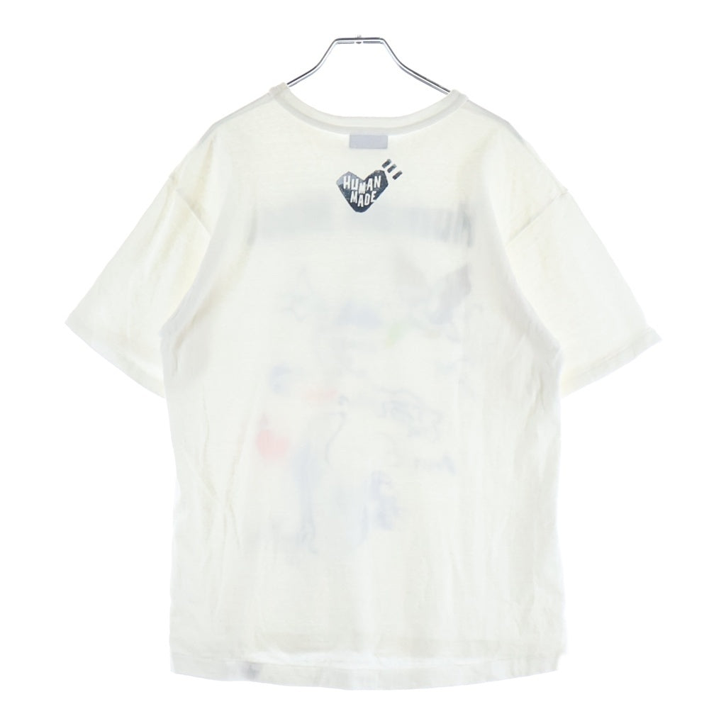 HUMAN MADE(ヒューマンメイド) 26SS GRAPHIC T-SHIRT グラフィック クルーネック半袖Tシャツ 日本地図 HM31TE029 ホワイト
