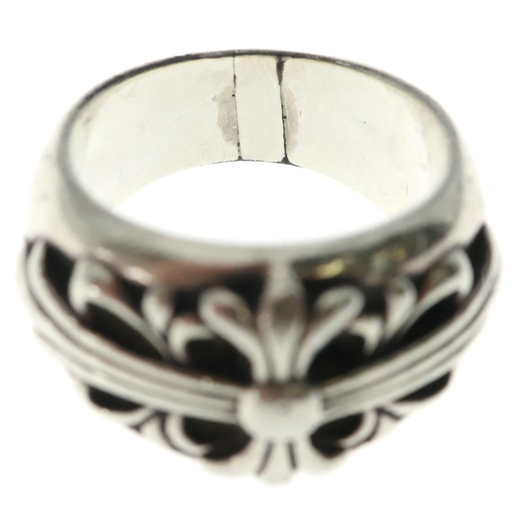 CHROME HEARTS(クロムハーツ) FLRL CRS フローラルクロス リング シルバー BCA346