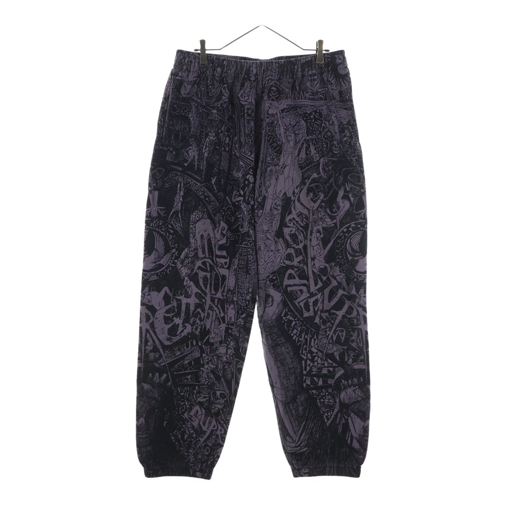 SUPREME(シュプリーム) 24AW Liberty Sweat pant リバティ スウェットパンツ パープル