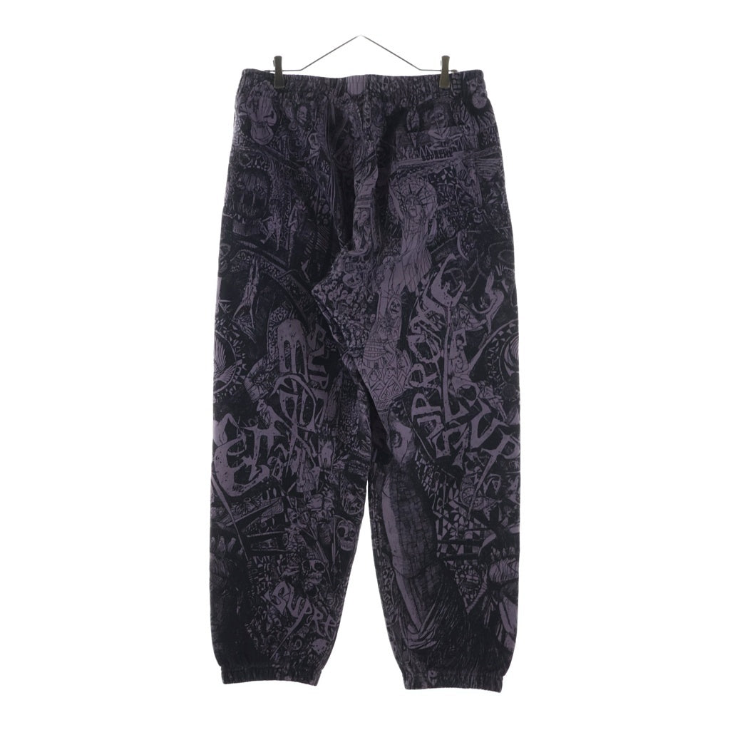 SUPREME(シュプリーム) 24AW Liberty Sweat pant リバティ スウェットパンツ パープル