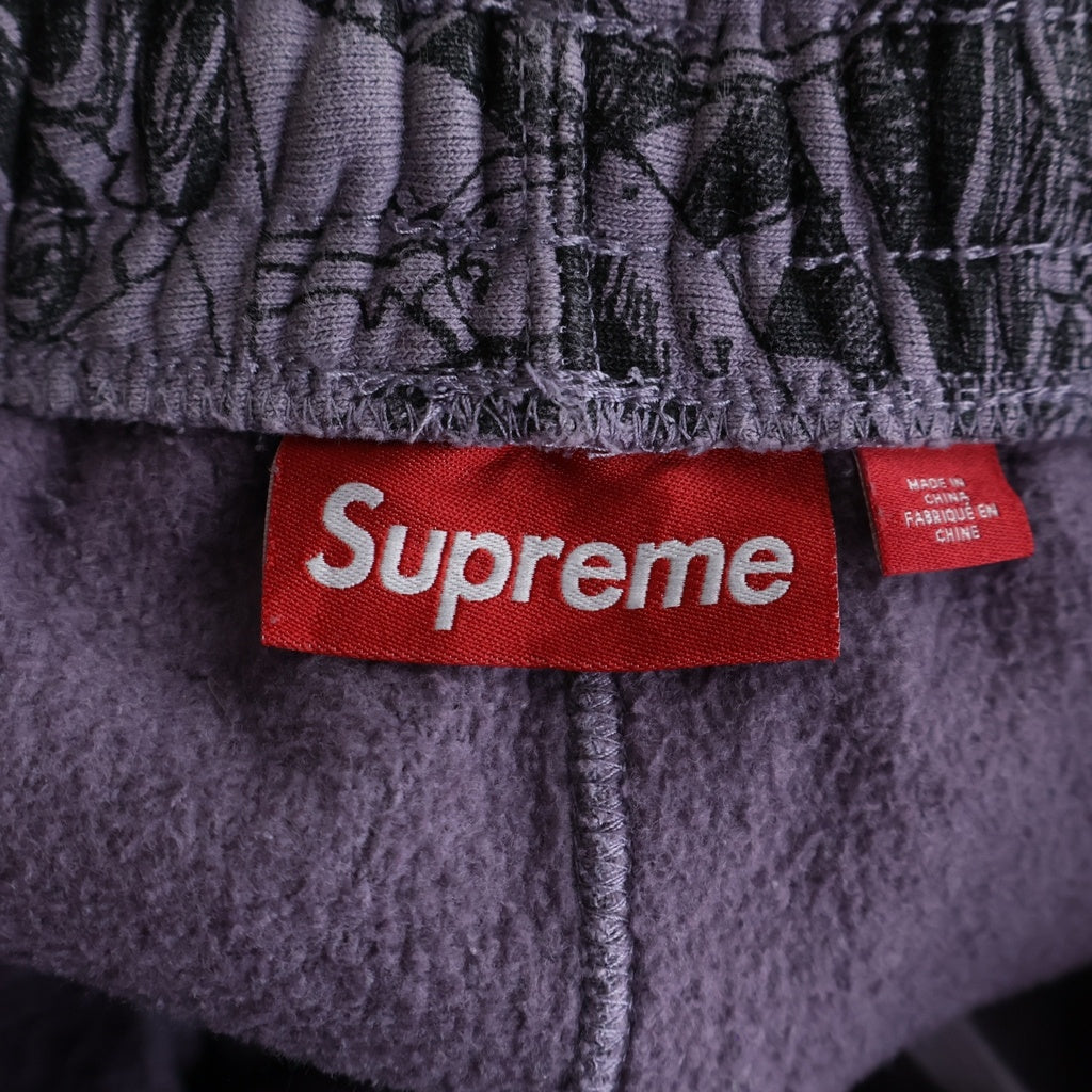 SUPREME(シュプリーム) 24AW Liberty Sweat pant リバティ スウェットパンツ パープル