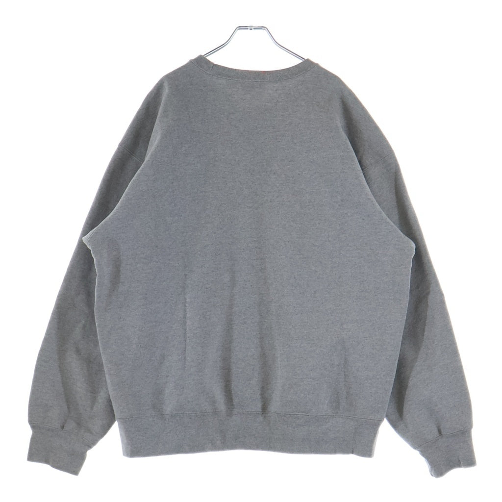 SUPREME(シュプリーム) 22AW Box Logo Crewneck ボックスロゴ クルーネック スウェット トレーナー グレー