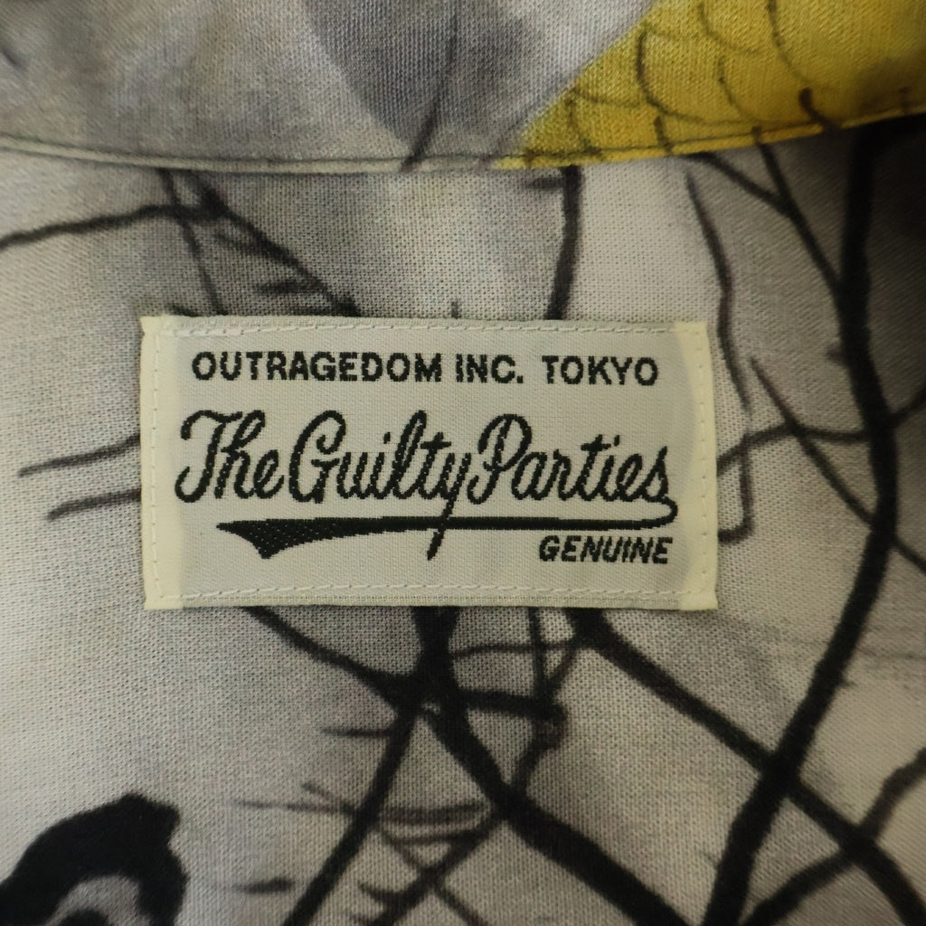 WACKO MARIA(ワコマリア) ×TIM LEHI aloha shirt ティムリーハイ アロハ 虎龍半袖シャツ マルチカラー