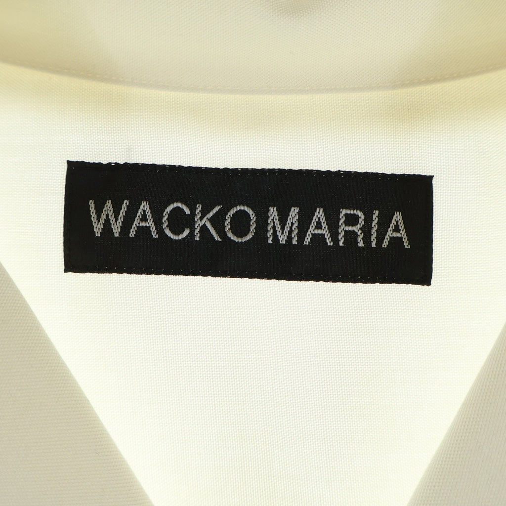 WACKO MARIA(ワコマリア) ×TIM LEHI aloha shirt ティムリーハイ アロハ 虎グラフィック半袖シャツ ホワイト ‐