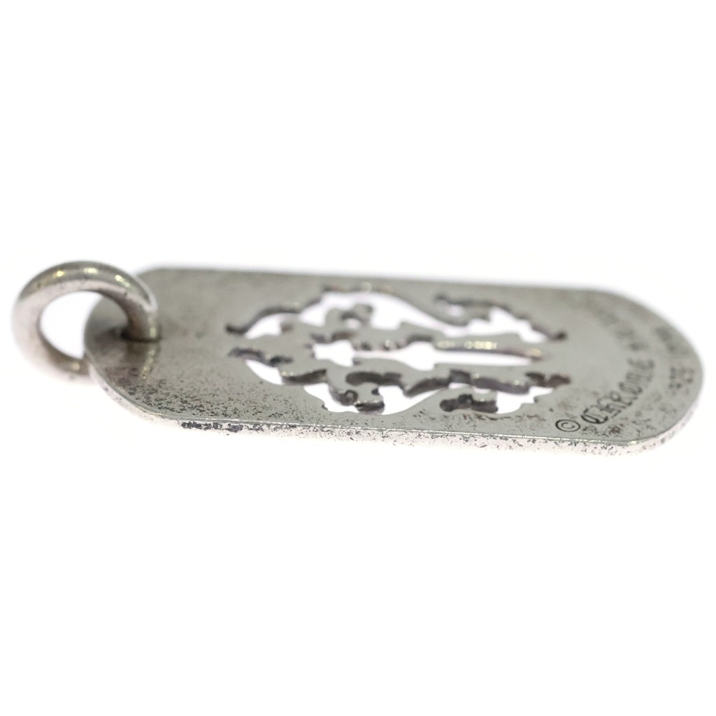 CHROME HEARTS(クロムハーツ) D TAG LRG DAGGER ヴァインダガーカットアウトドッグタグ ラージ ペンダントトップ シルバー BCA240 -