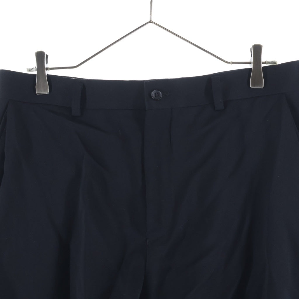 COMME des GARCONS HOMME PLUS(コムデギャルソンオムプリュス) 26SS wool satin shorts ウールサテンショーツ PQ-P017 ブラック PQ-P017