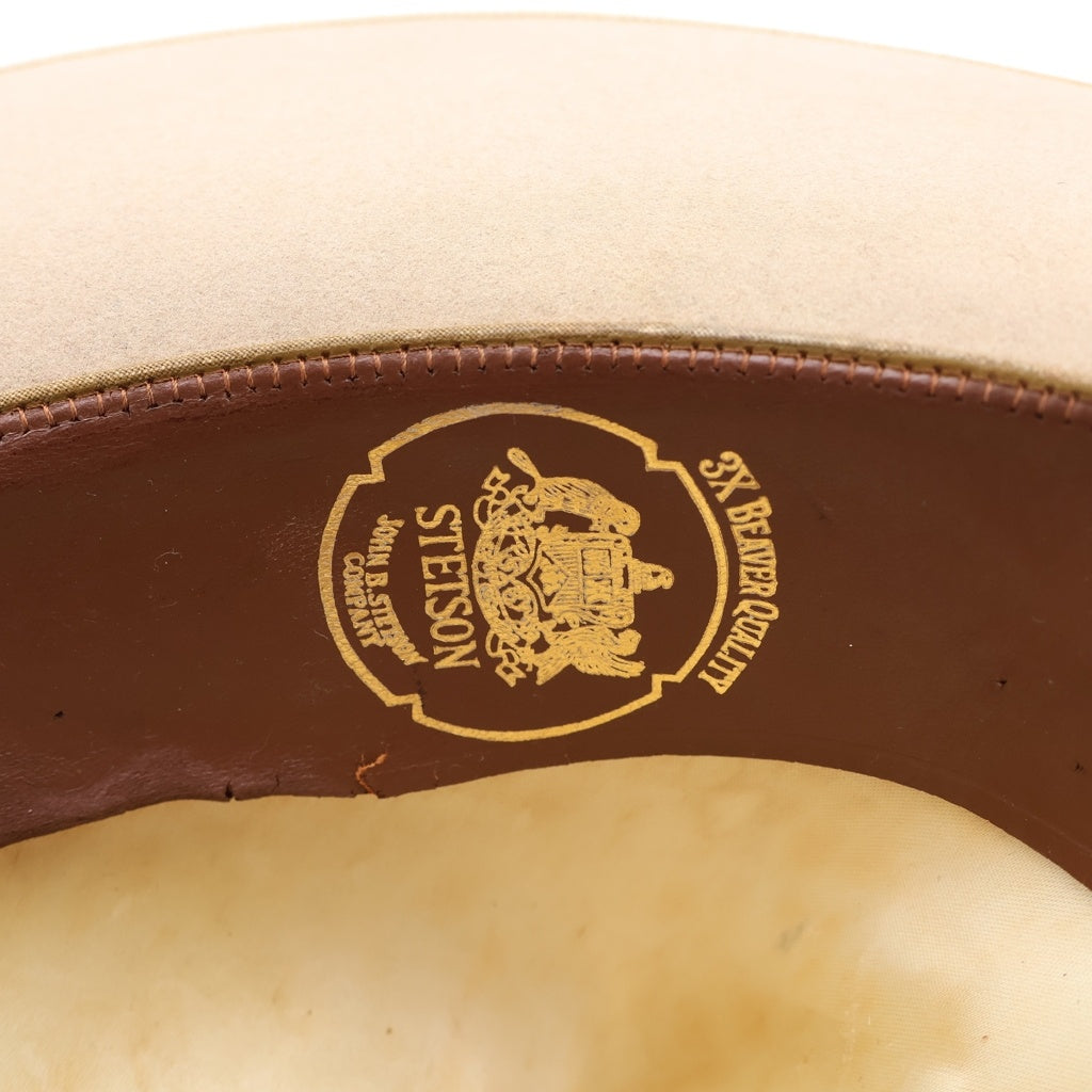 STETSON(ステットソン) 60s オープンロード ウールフェルト 中折れハット ベージュ -