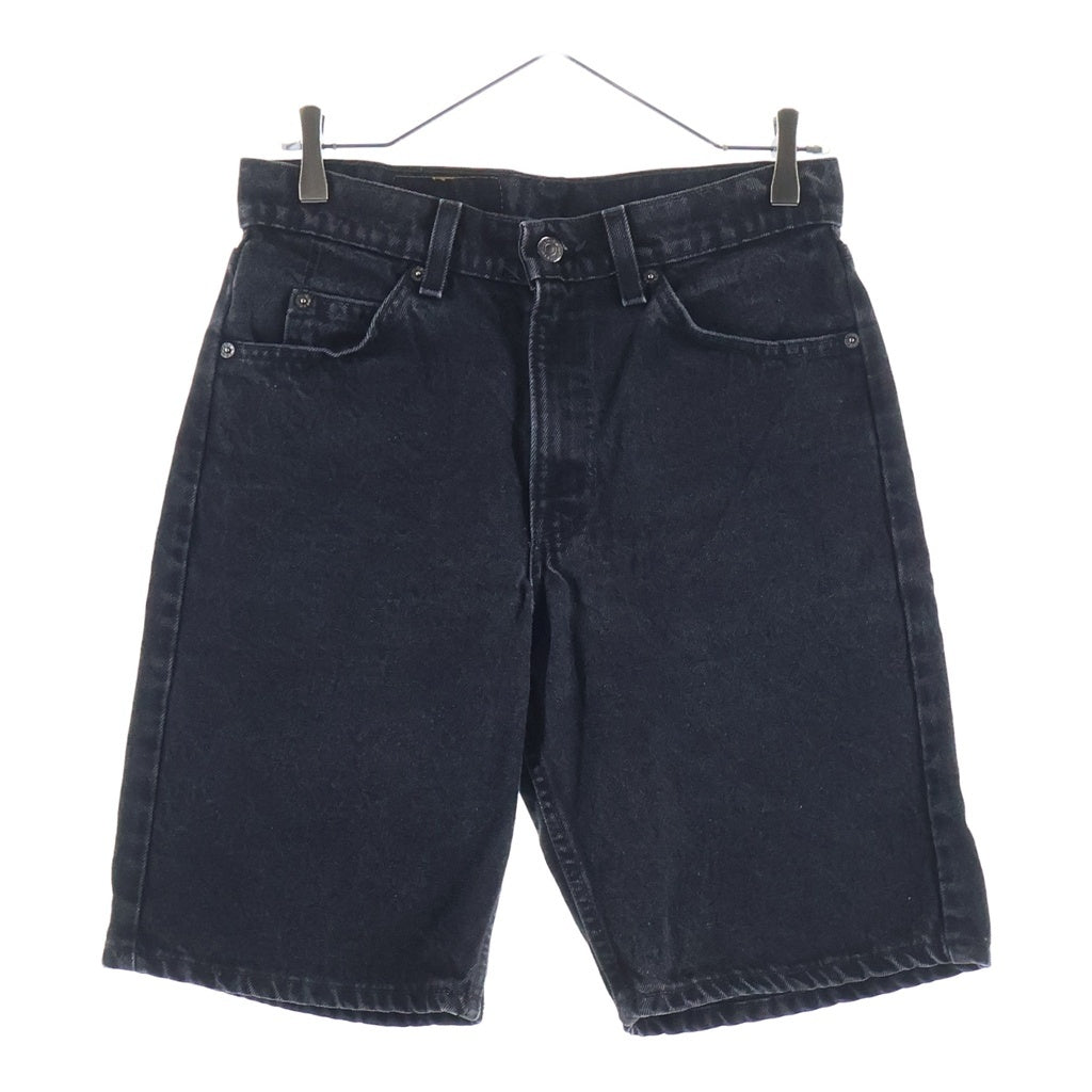 Levi's(リーバイス) 90s USA製 サルファ 後染め 550-4159 ブラックデニム ショートパンツ ブラック -