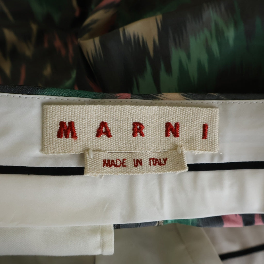MARNI(マルニ) 20SS RESORT ネイティブ 転写 PAMA0141A0 ブーツカットパンツ マルチカラー レディース