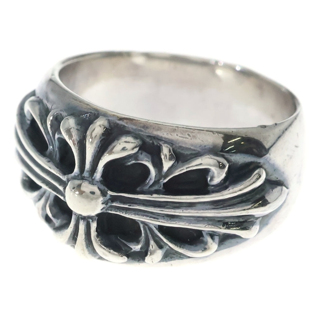 CHROME HEARTS(クロムハーツ) FLRL CRS フローラルクロス リング シルバー BCA346 -