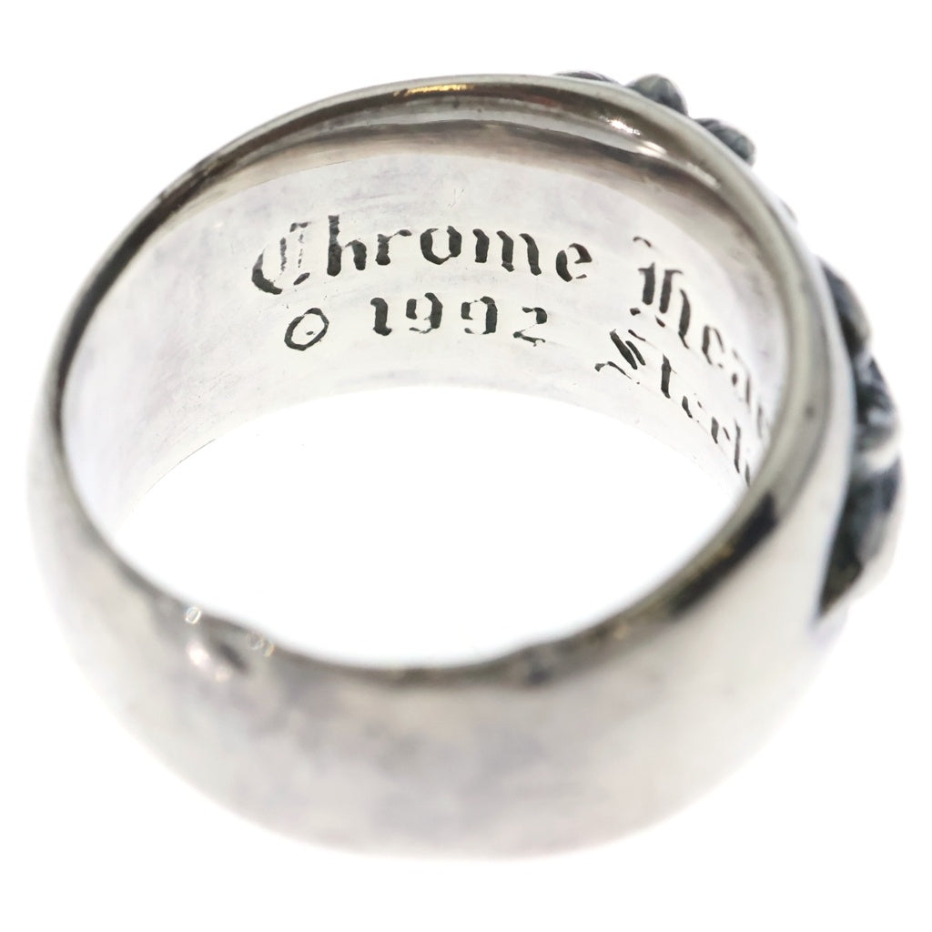 CHROME HEARTS(クロムハーツ) FLRL CRS フローラルクロス リング シルバー BCA346 -