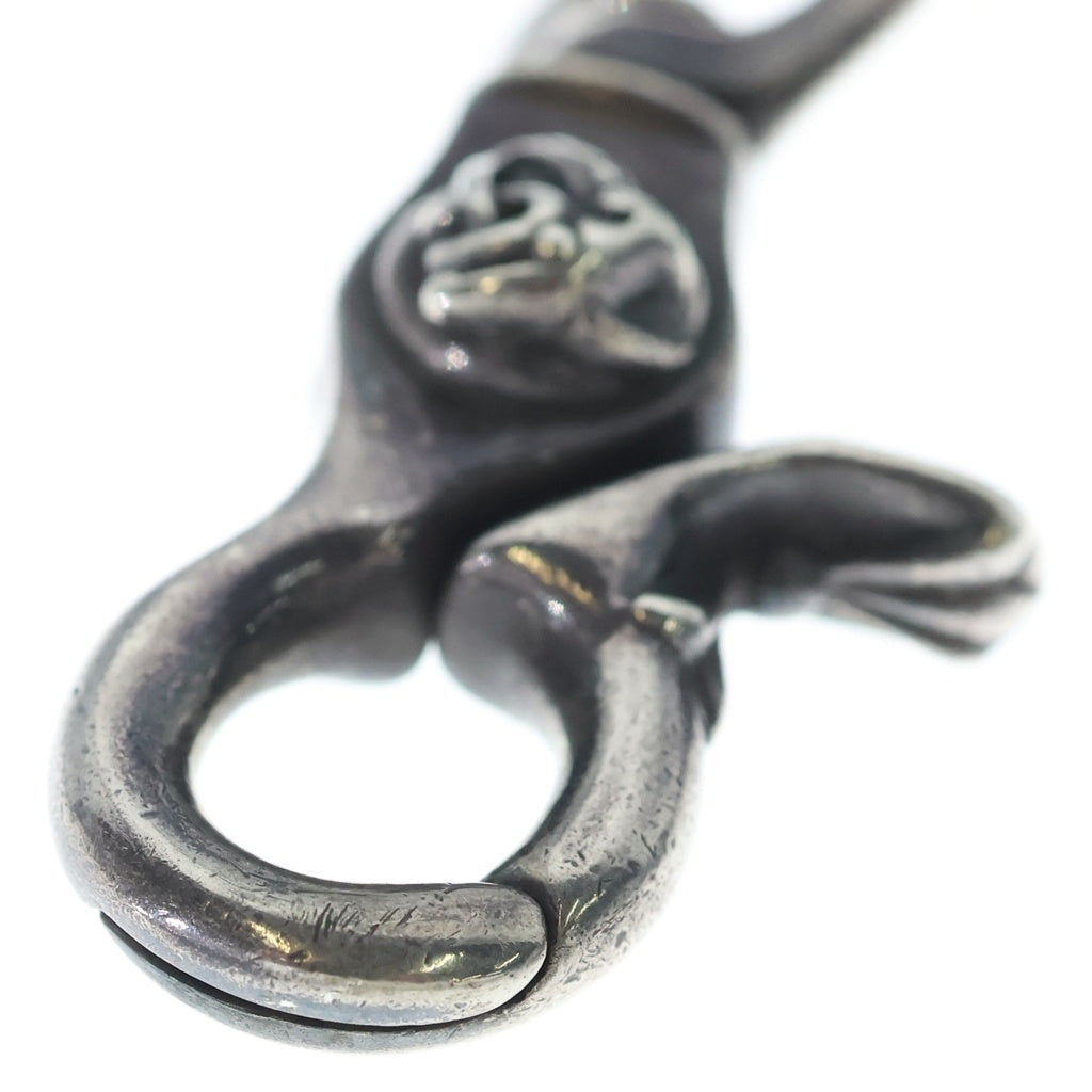 CHROME HEARTS(クロムハーツ) 11LINK CELTIC ROLLER LONG-T 2クリップ ケルティックローラー ロングウォレットチェーン シルバー