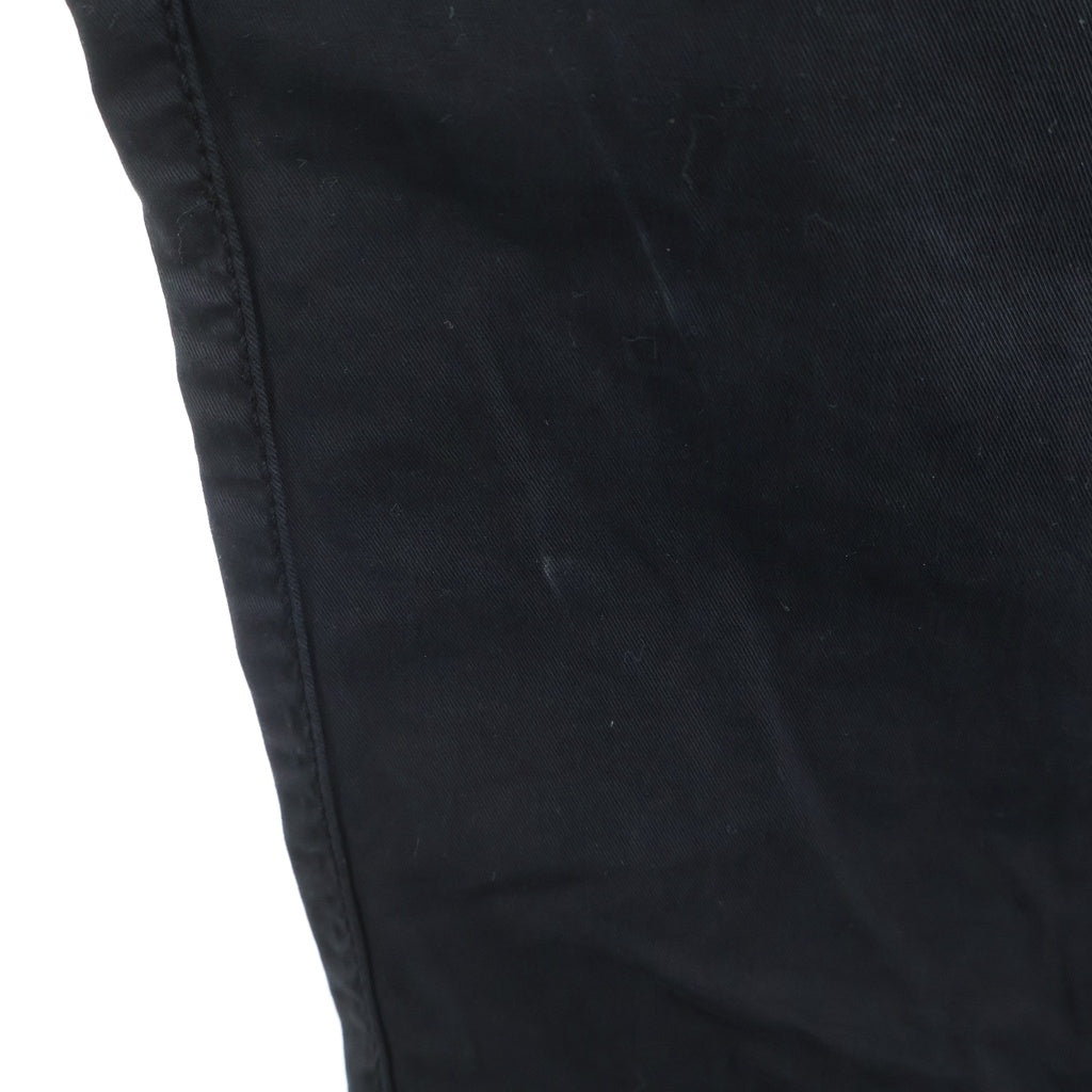 STONE ISLAND(ストーンアイランド) Cotton Twill Cargo Pants コットンツイルカーゴパンツ 811530410 ブラック 811530410