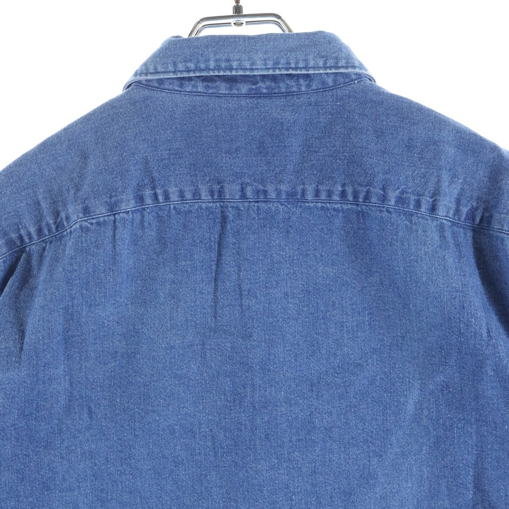 Paul Smith(ポールスミス) Indigo Short-Sleeve Shirt インディゴ 半袖シャツ PY-WR-77848 インディゴ PY-WR-77848