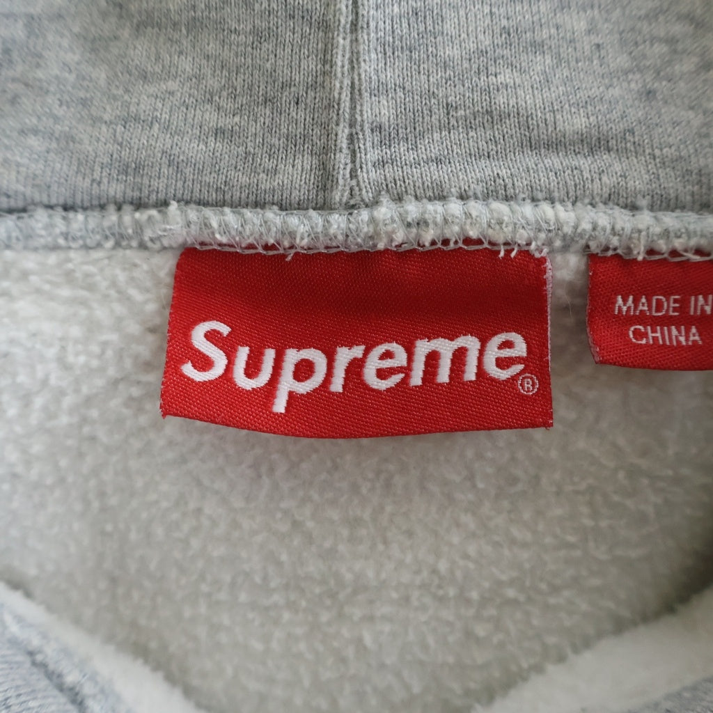 SUPREME(シュプリーム) Stronger Than Fear Hooded Sweat shirt ストロンガー ザン フィアー スウェットプルオーバーパーカー グレー ‐
