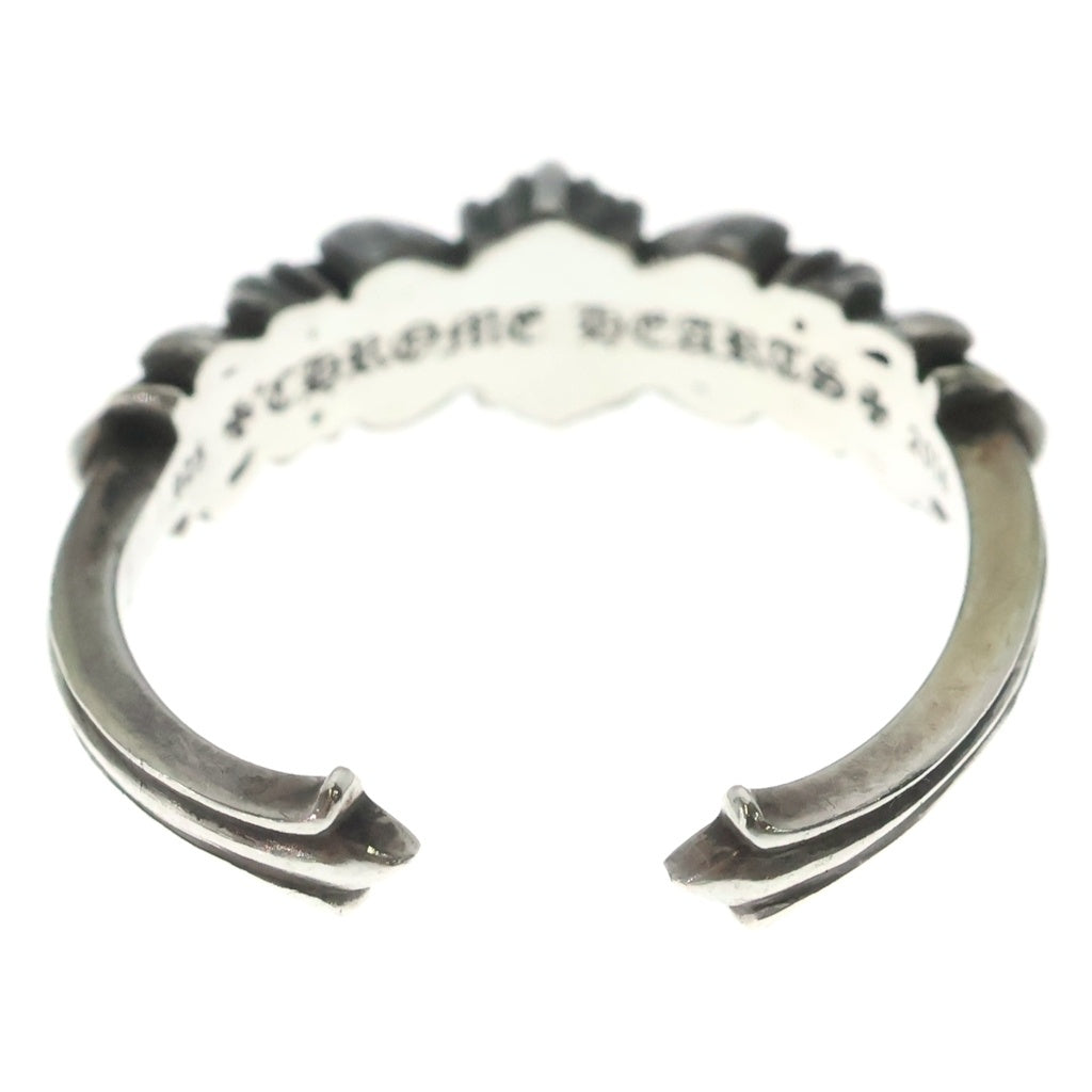 CHROME HEARTS(クロムハーツ) BABY CLSC ベイビークラシックダブルフローラルリング シルバー
