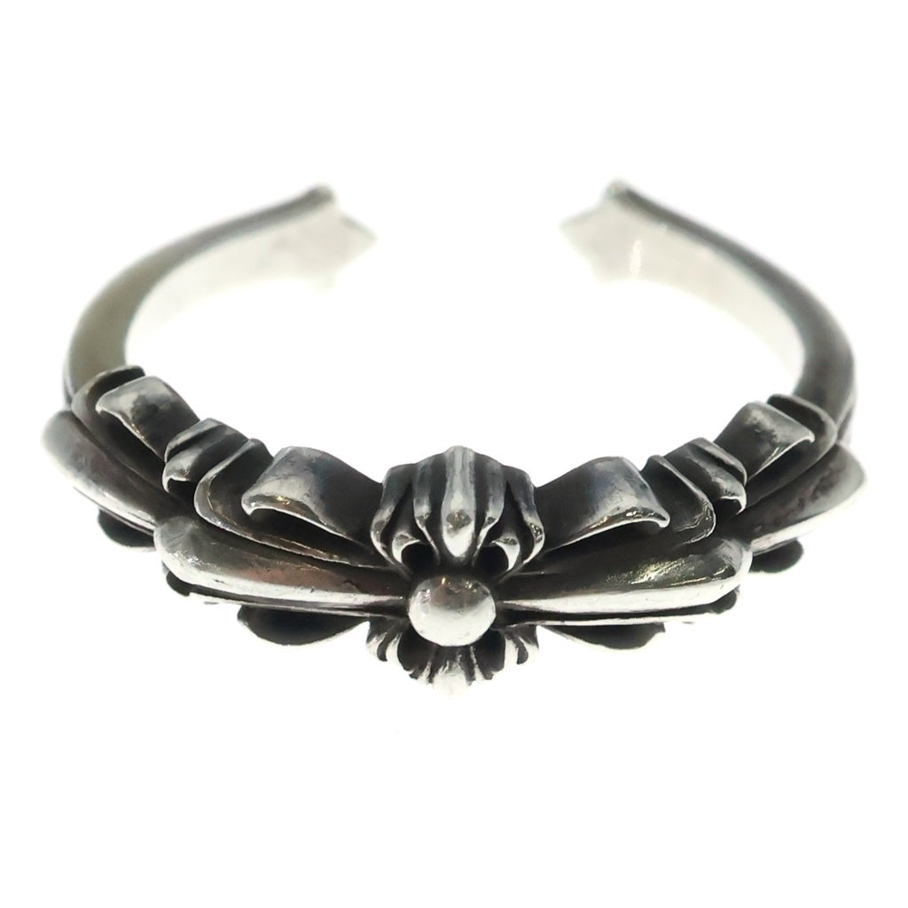 CHROME HEARTS(クロムハーツ) BABY CLSC ベイビークラシックダブルフローラルリング シルバー