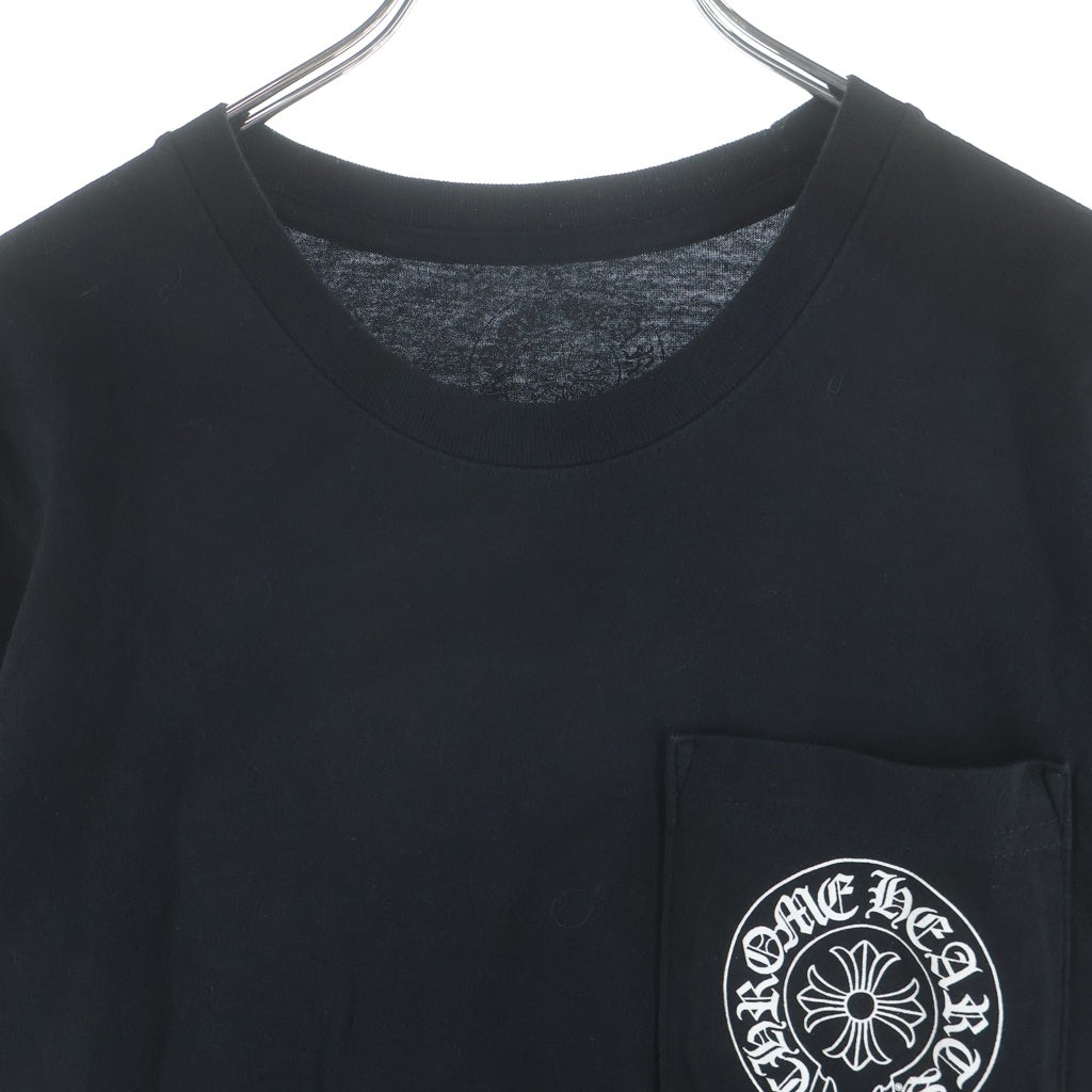 CHROME HEARTS(クロムハーツ) CH S/S HORSESHOE ホースシュープリント 半袖Tシャツカットソー ブラック