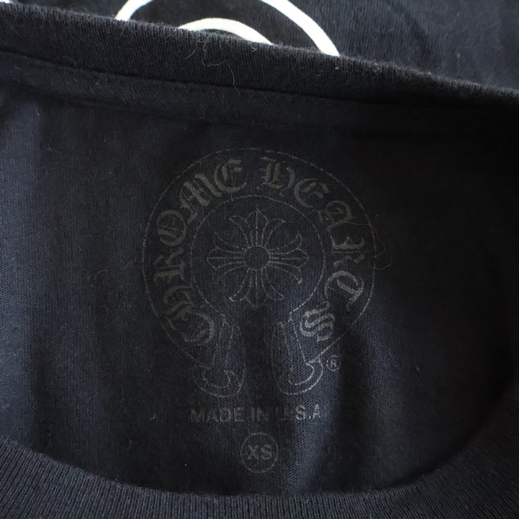 CHROME HEARTS(クロムハーツ) CH S/S HORSESHOE ホースシュープリント 半袖Tシャツカットソー ブラック