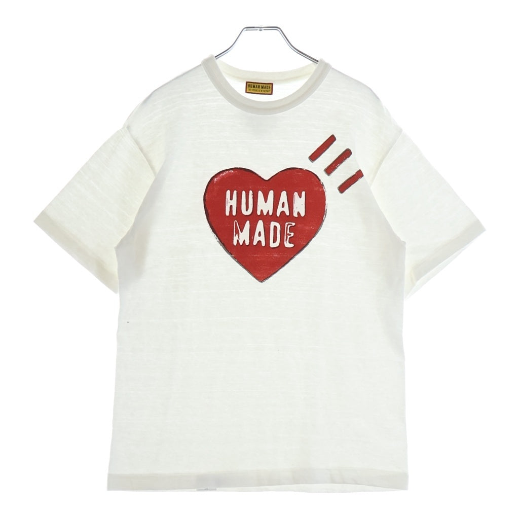 HUMAN MADE(ヒューマンメイド) GRAPHIC T-SHIRT グラフィッククルーネック半袖Tシャツ HM31TE016 ホワイト